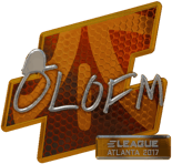 Sticker | olofmeister (Foil) | Atlanta 2017