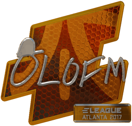 Sticker | olofmeister (Foil) | Atlanta 2017