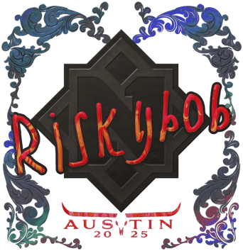 Sticker | riskyb0b（彩光）| Austin 2025