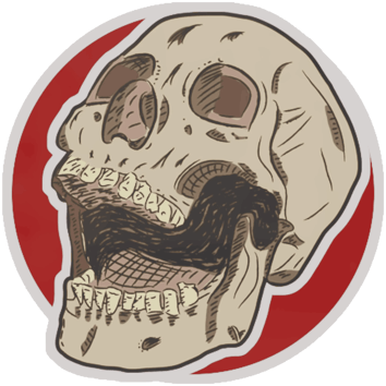 Sticker | Yükselen Kafatası