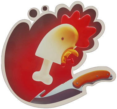 Sticker | 刻骨銘雞