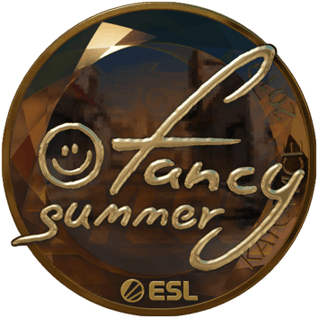Sticker | Summer (Gold) | Katowice 2019