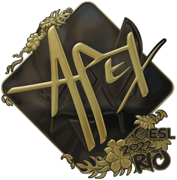 Sticker | apEX(금박) | 리우데자네이루 2022