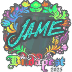 Sticker | Jame (Holo) | Budapest 2025