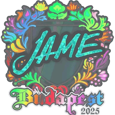 Sticker | Jame (Holo) | Budapest 2025