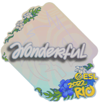 Sticker | w0nderful | Rio 2022