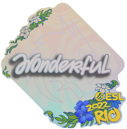 Sticker | w0nderful | Rio 2022