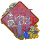 Sticker | bLitz (Glitter) | Rio 2022 Sticker | bLitz (Glitter) | Rio 2022 image