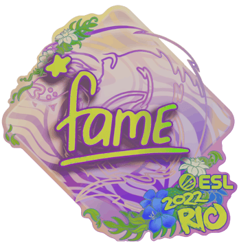 Sticker | fame (Holo) | Rio 2022