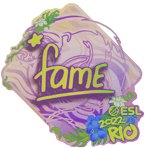 Sticker | fame (Holo) | Rio 2022