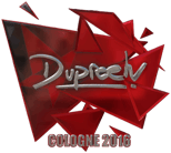 Sticker | dupreeh (Foil) | Cologne 2016 Sticker | dupreeh (Foil) | Cologne 2016 image