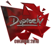 Sticker | dupreeh (Foil) | Cologne 2016