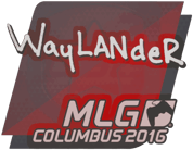 Sticker | wayLander | MLG Columbus 2016 image