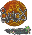 Sticker | Spinx (Glitter) | Antwerp 2022 image