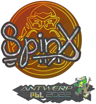 Sticker | Spinx (Glitter) | Antwerp 2022
