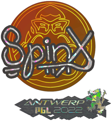 Sticker | Spinx (Glitzer) | Antwerpen 2022