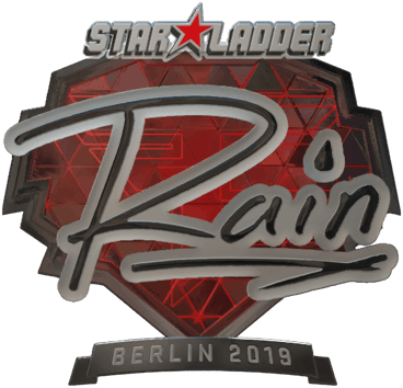 Sticker | rain(은박) | 베를린 2019