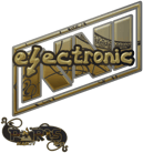 Sticker | electronic (Gold) | Paris 2023 image