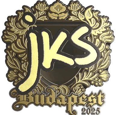 Autocolante | jks (Gold) | Budapeste 2025