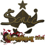Sticker | Sonic (Gold) | Shanghai 2024