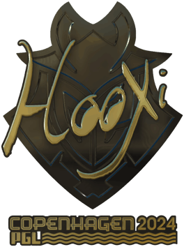 Sticker | HooXi (Gold) | Copenhagen 2024