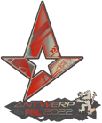 Sticker | Astralis (Holo) | Antwerp 2022 Sticker | Astralis (Holo) | Antwerp 2022 image