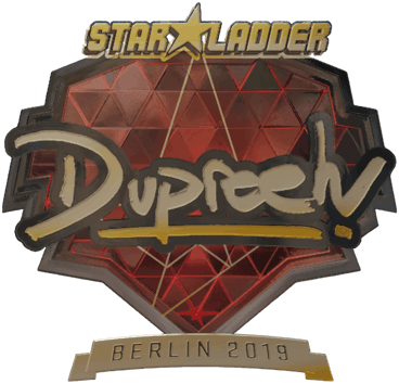 Sticker | dupreeh(금박) | 베를린 2019