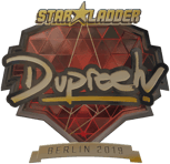 Sticker | dupreeh (Gold) | Berlin 2019