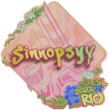 Sticker | sinnopsyy (Holo) | Rio 2022