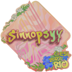 Sticker | sinnopsyy (Holo) | Rio 2022