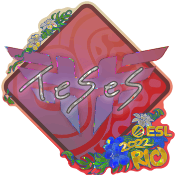 Sticker | TeSeS (Glitter) | Rio 2022