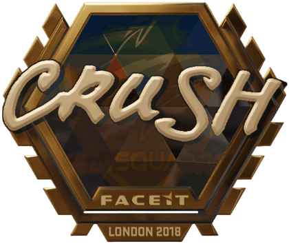 Sticker | crush（黃金）| London 2018