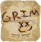 Sticker | Grim | Austin 2025 Sticker | Grim | Austin 2025 image