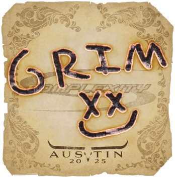 Sticker | Grim | Austin 2025