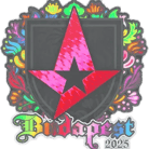 Sticker | Astralis (Holo) | Budapest 2025 image