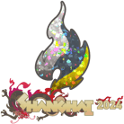 Sticker | Passion UA (Glitter) | Shanghai 2024 Sticker | Passion UA (Glitter) | Shanghai 2024 image