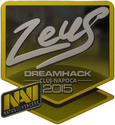 Sticker | Zeus (キラ) | Cluj-Napoca 2015