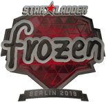 Sticker | frozen (Foil) | Berlin 2019