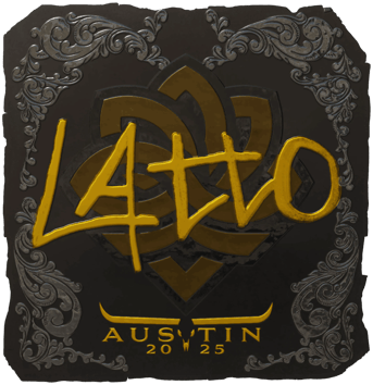 Sticker | latto (Foil) | Austin 2025