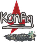 Sticker | k0nfig | Antwerp 2022 image
