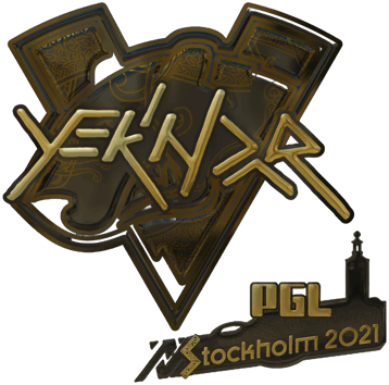 Sticker | YEKINDAR (Gold) | Stockholm 2021
