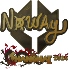 Sticker | noway (Gold) | Shanghai 2024 Sticker | noway (Gold) | Shanghai 2024 image