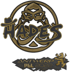 Sticker | hades (Gold) | Antwerp 2022