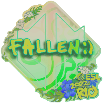Sticker | FalleN (Holo) | Rio 2022