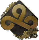 Sticker | Cloud9 (Gold) | Rio 2022 image
