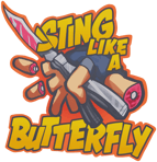 Sticker | Sting Like A Butterfly