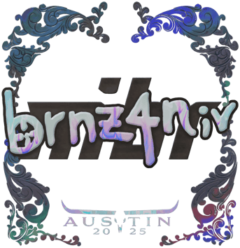 Sticker | brnz4n (holo) | Austin 2025