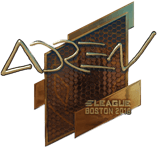 Sticker | AdreN (Gold) | Boston 2018