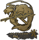 Sticker | Jame (Gold) | Antwerp 2022 image