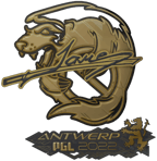 Sticker | Jame (Gold) | Antwerp 2022